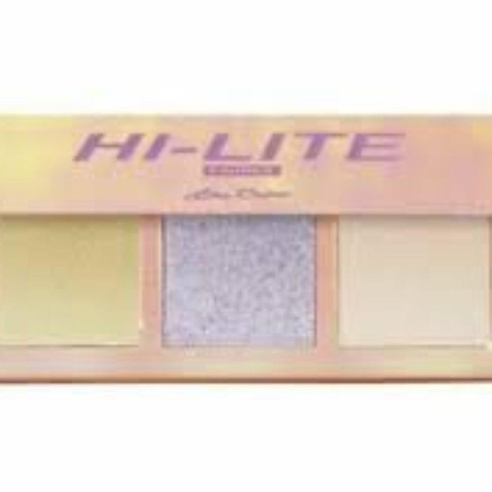 Lime Crime Hi-Lite Highlighter Palette - Yellow, Silver, Cream